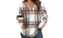 Women’s Plaid Pullover Hoodie