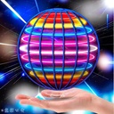 Hand Controlled Color LED  Rotating Suspension Ball toy