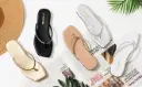 Women’s Square-Toe Flip Flops 
