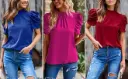 Women’s Puff Sleeve Tunic Top 