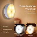 Rechargeable Motion Sensor LED Night Light – USB Lamp for Bedroom, Hallway, Stairs, Wardrobe & Closet