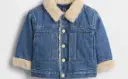 GAP Baby Denim Sherpa Jacket 
