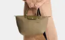 Longchamp Le Pliage Medium Canvas Handbag 