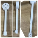 Rotatable Electrical Outlet Extender with Folding Plug, Multi-Socket Power Adapter