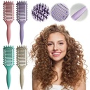 3-in-1 Curl Defining Brush – Detangling & Styling Comb for Curly Hair, Barber Hair Shaping Tool