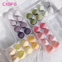 4/8Pcs Makeup Sponge Set – Soft Beauty Blender Puffs for Foundation & Powder Application