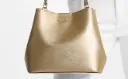 Michael Kors Metallic Shoulder Bag 