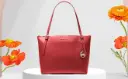 Michael Kors Large Leather Tote Bag 