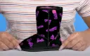 Barbie Kids Print Winter Boots 