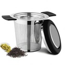 Leeseph Stainless Steel Tea Infuser with Handle – Fine Mesh Loose Leaf Tea Strainer for Mugs & Teapots