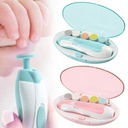 Baby Electric Nail Trimmer & Polisher Set – Infant Nail Cutter Manicure Kit for Newborns, Toddlers & Kids – Gentle & Safe Baby Nail Care Tool 