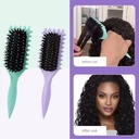 Fashionable Air Cushion Hair Comb – Massage Bouncing Curly Hairdressing Comb for Big Wave & Voluminous Hair 