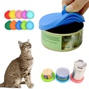 Reusable Pet Food Can Cover & Spoon – Dog & Cat Can Lid Seal Storage Set 