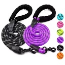 Strong Reflective Dog Leash – Durable Pet Leash for Small, Medium & Large Dogs 