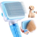 Dog Hair Remover Brush – Grooming Comb for Long Hair Dogs & Cats, Hair Removal Cleaning Bath Brush 