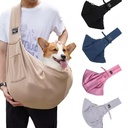 Comfortable Pet Crossbody Sling Bag – Portable Dog & Cat Shoulder Carrier for Travel & Outdoors 