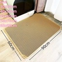 Large Waterproof EVA Cat Litter Mat – Double Layer Pet Toilet Mat for Cats 