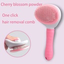 Pet Hair Remover Brush – Dog & Cat Grooming Comb for Puppies and Kittens 